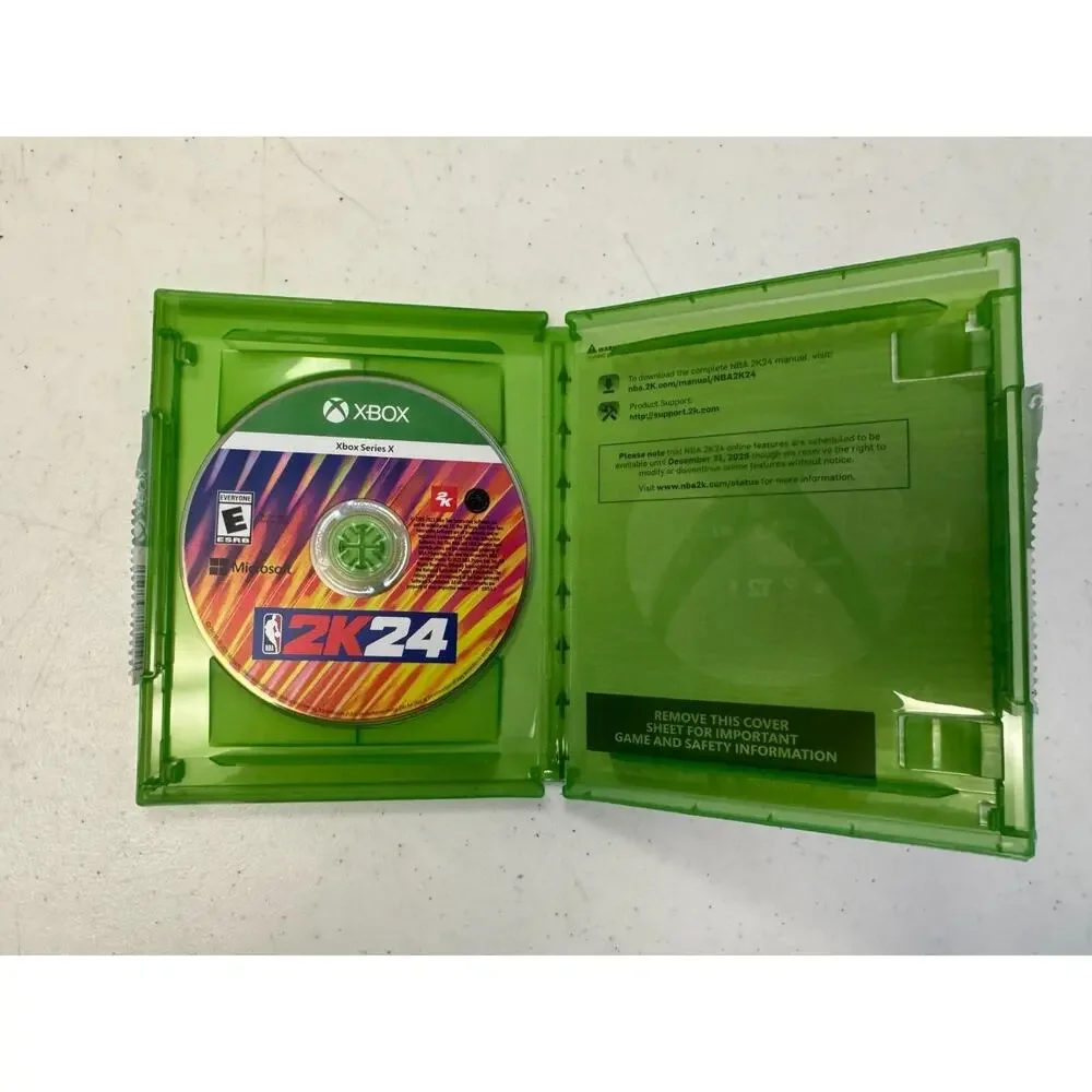 NBA 2K24: Kobe Bryant Edition (Xbox Series X) Complete w/ Case Disc & Manual